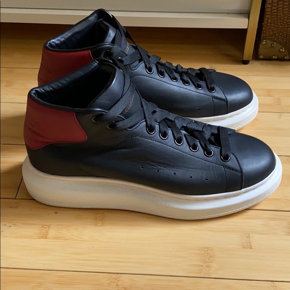 alexander mcqueen high top sneakers